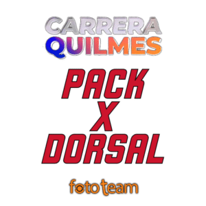 Carrera Quilmes Pack Dorsal